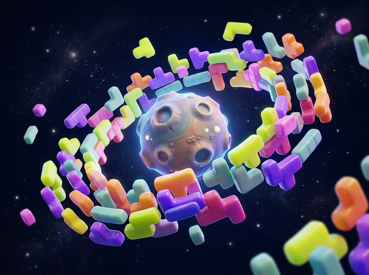 Orbit Blocks key art