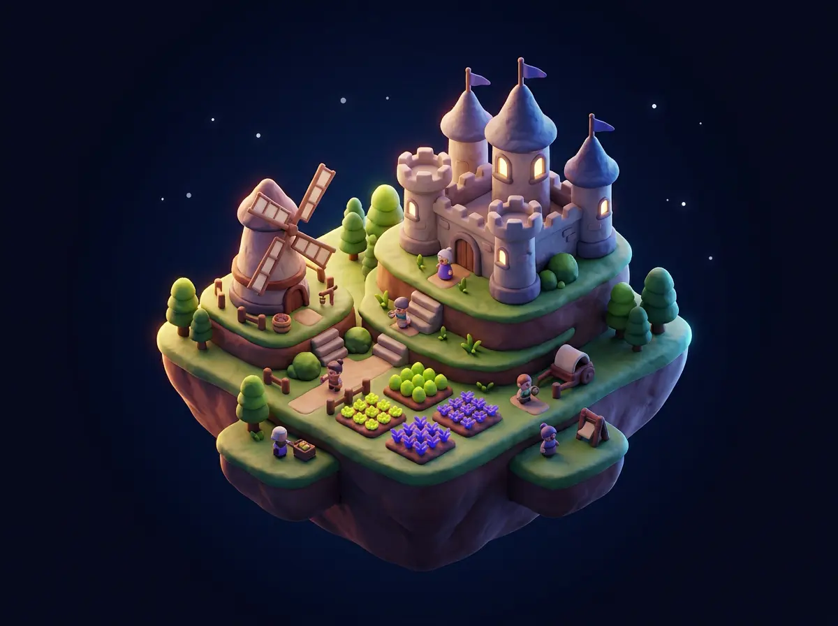 Pocket Kingdoms key art